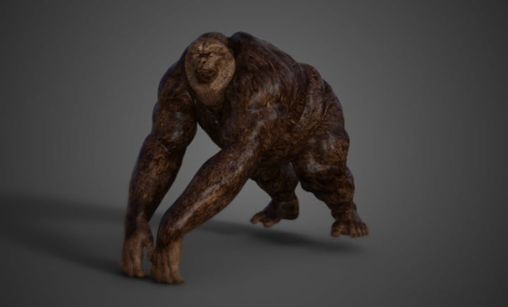 Orangutan 3D model 3D Model