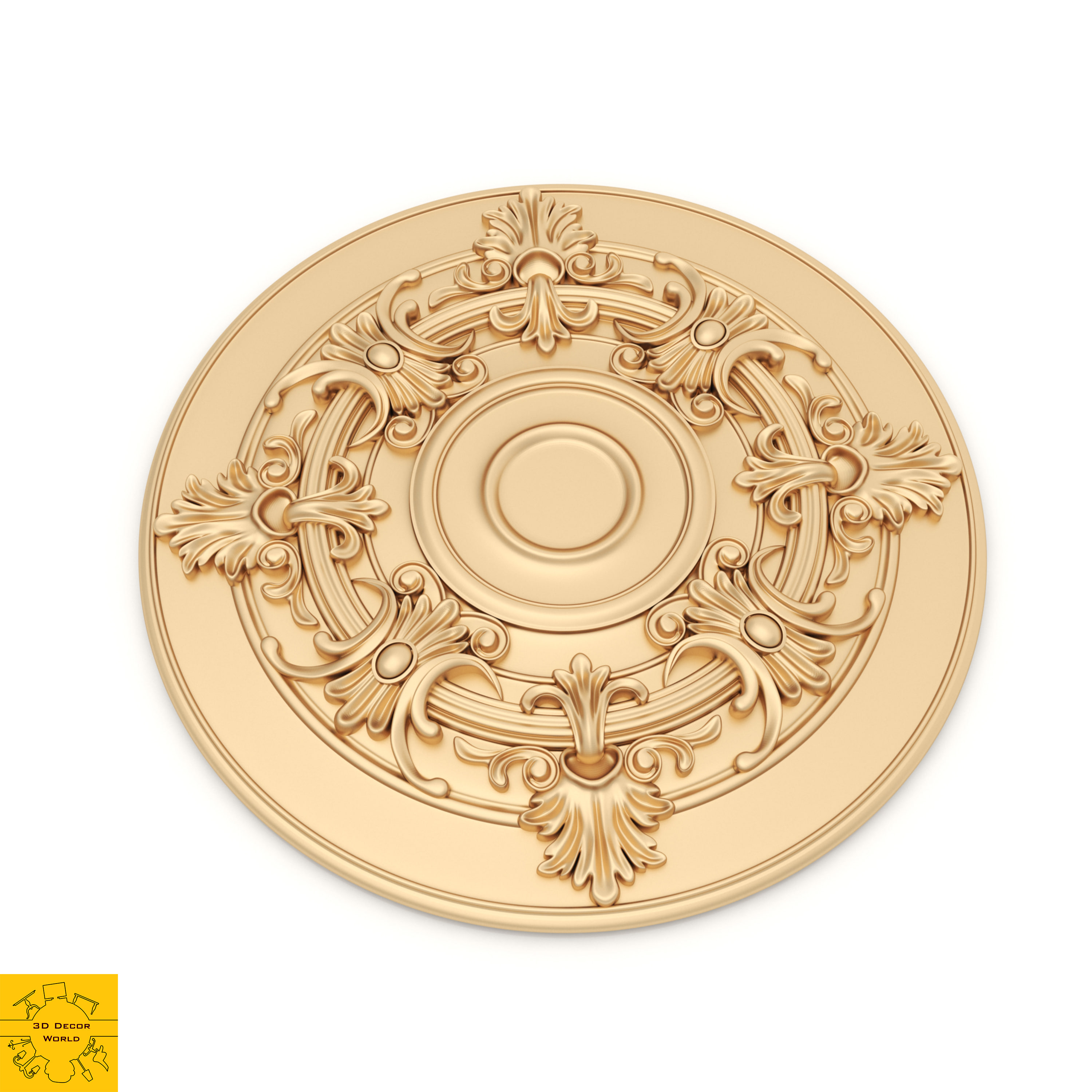 Rosette 3 3D Model