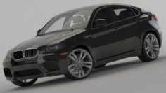 BMW X6M 2010 3D Model