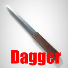 3D model Dagger_N9 3D Model