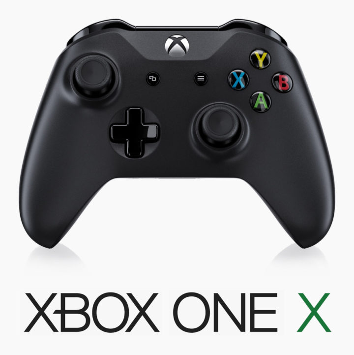 XBox One X Controller 3D Model
