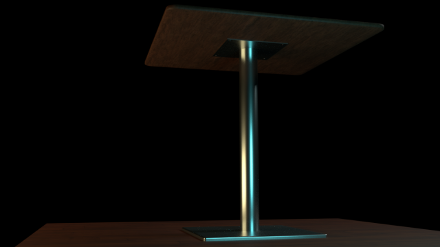 A small table 3D Model