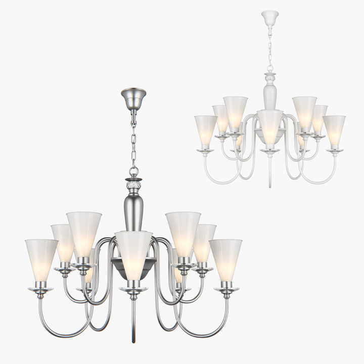 78010x Torica Lightstar Chandelier 3D Model