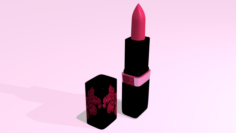 Royalty Lipstick 3D Model