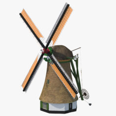 3D Windmill – Dutch 3D Model