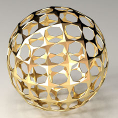 STAR BALL 02 3D Model