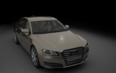A8 3d model car 3D Model