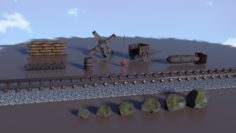 3D model World War Assets 3D Model
