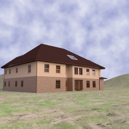 McMansion						 Free 3D Model