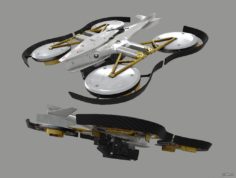Pocket Drone 3D Model