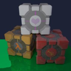 Game Cubes 3D Free 3D Model