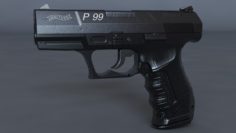 Walther P99 3D Model