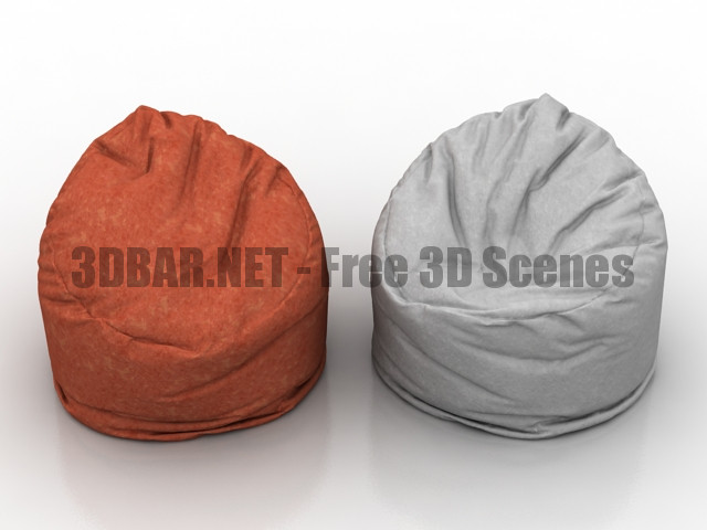 Bag chair 3D Collection