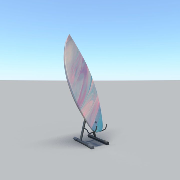 surfboard V5 3D Model