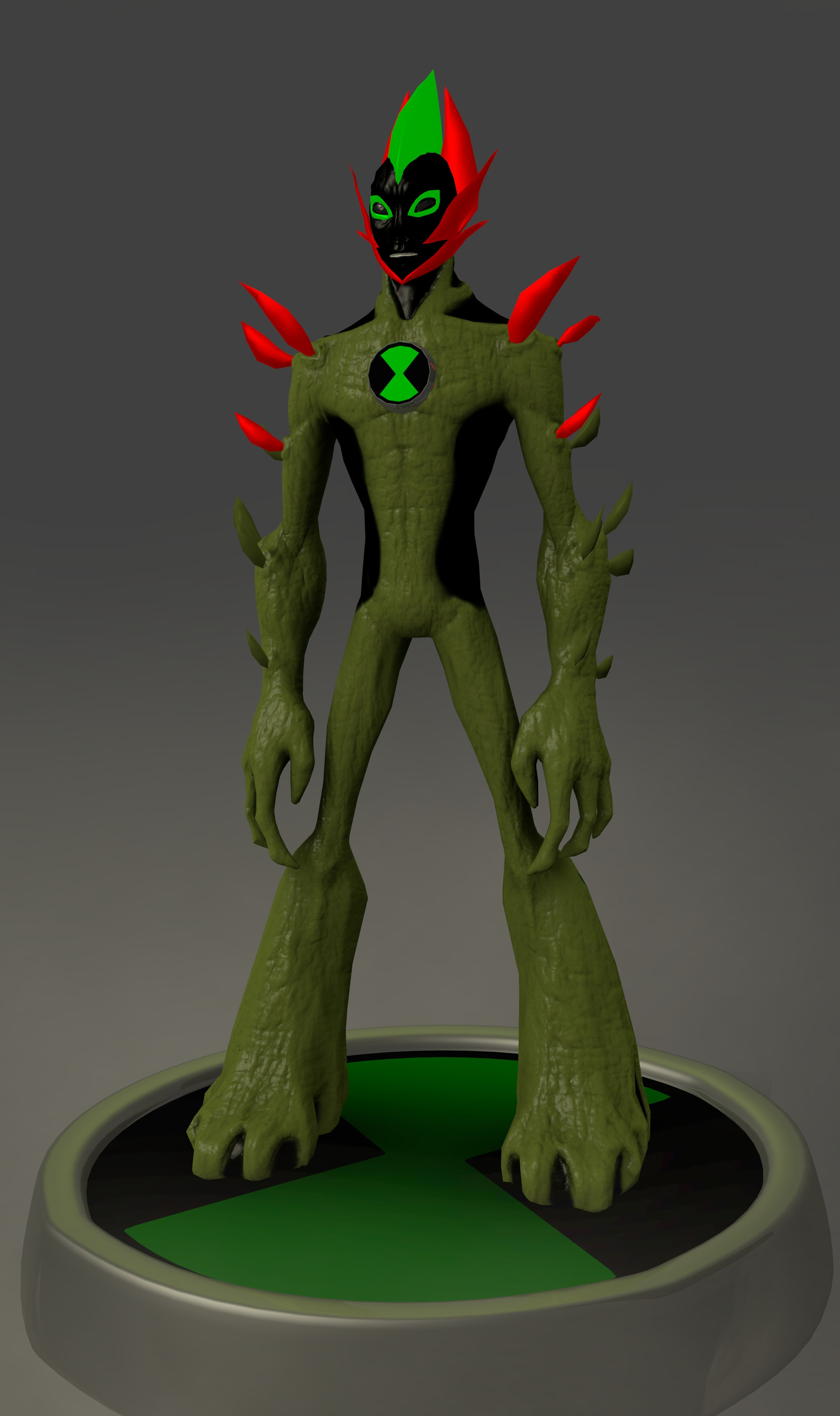 Swampfire 3D Model 3DHunt.co