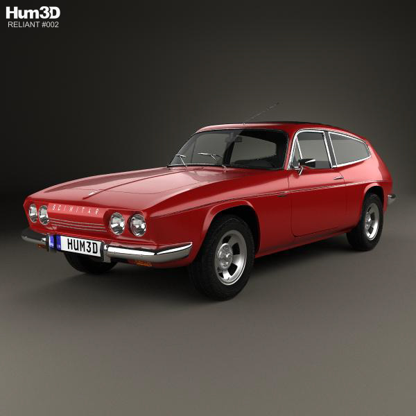 Reliant Scimitar GTE 1970 3D Model