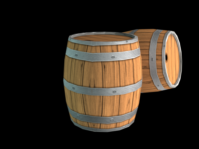 Barrel 3D Model