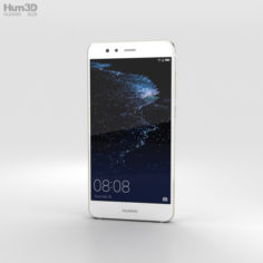 Huawei P10 Lite Pearl White 3D Model