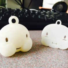 Keychains emoji qui pouffe 3D Print Model