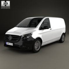 Mercedes-Benz Vito W447 Panel Van L1 2014 3D Model