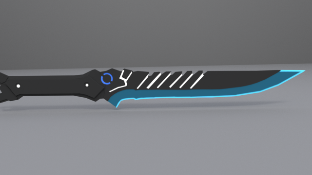 Psion Knife 3D Model