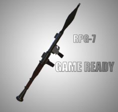RPG-7 Low Poly – Game Ready 3D Model