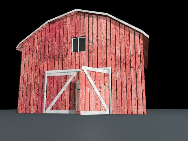 Barn 3D Model