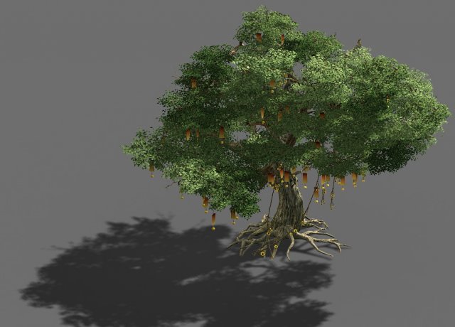 Game Models – Forest – Trees 10 3D Model
