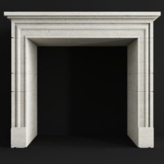 Vieilles Pierres Fireplace 137 3D Model