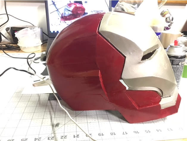 Iron Man Mark 46 Helmet (Civil War) 3D Print Model