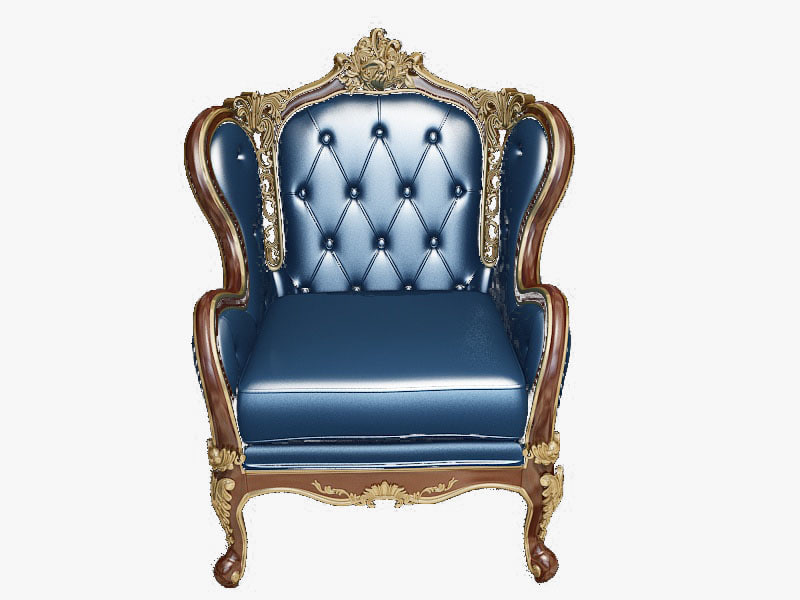 Single sofa 01 3D Model