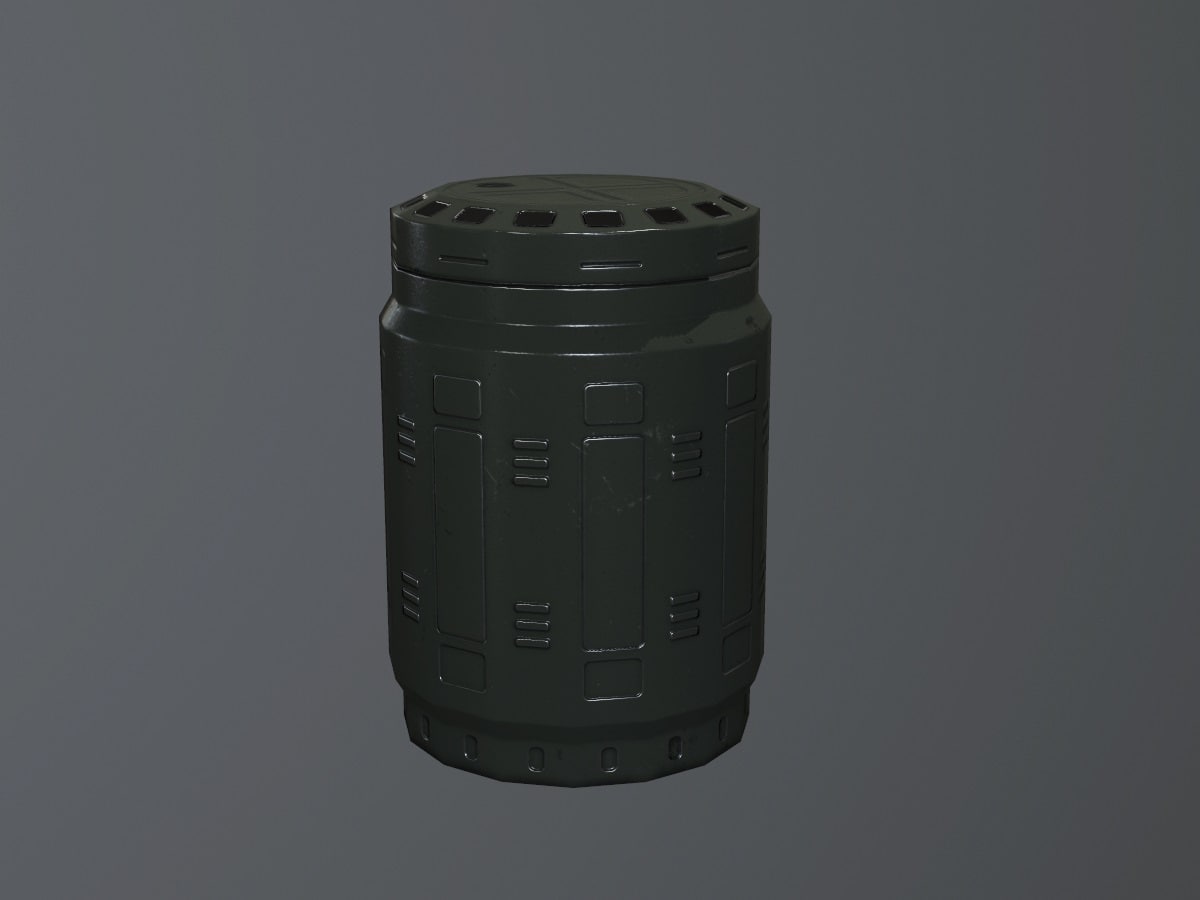 3D Sci-Fi Asset 08 3D Model