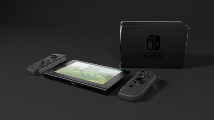 Nintendo Switch 3D Model