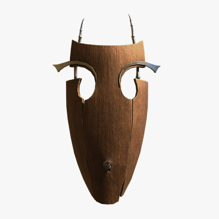 3D Old vampire’s mask model 3D Model