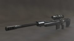 Orsis T-5000 Russian Sniper Complex 3D Model