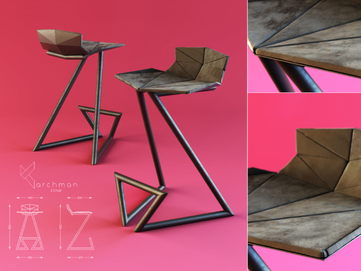 Z-Chair 3D Model