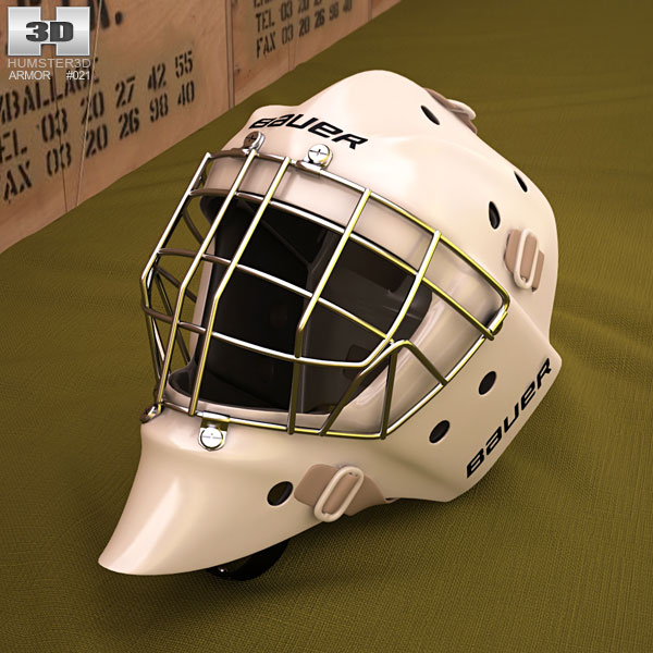 Bauer Profile 960XPM Goal Mask 3D Model
