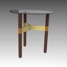 Helix side table 3D Model