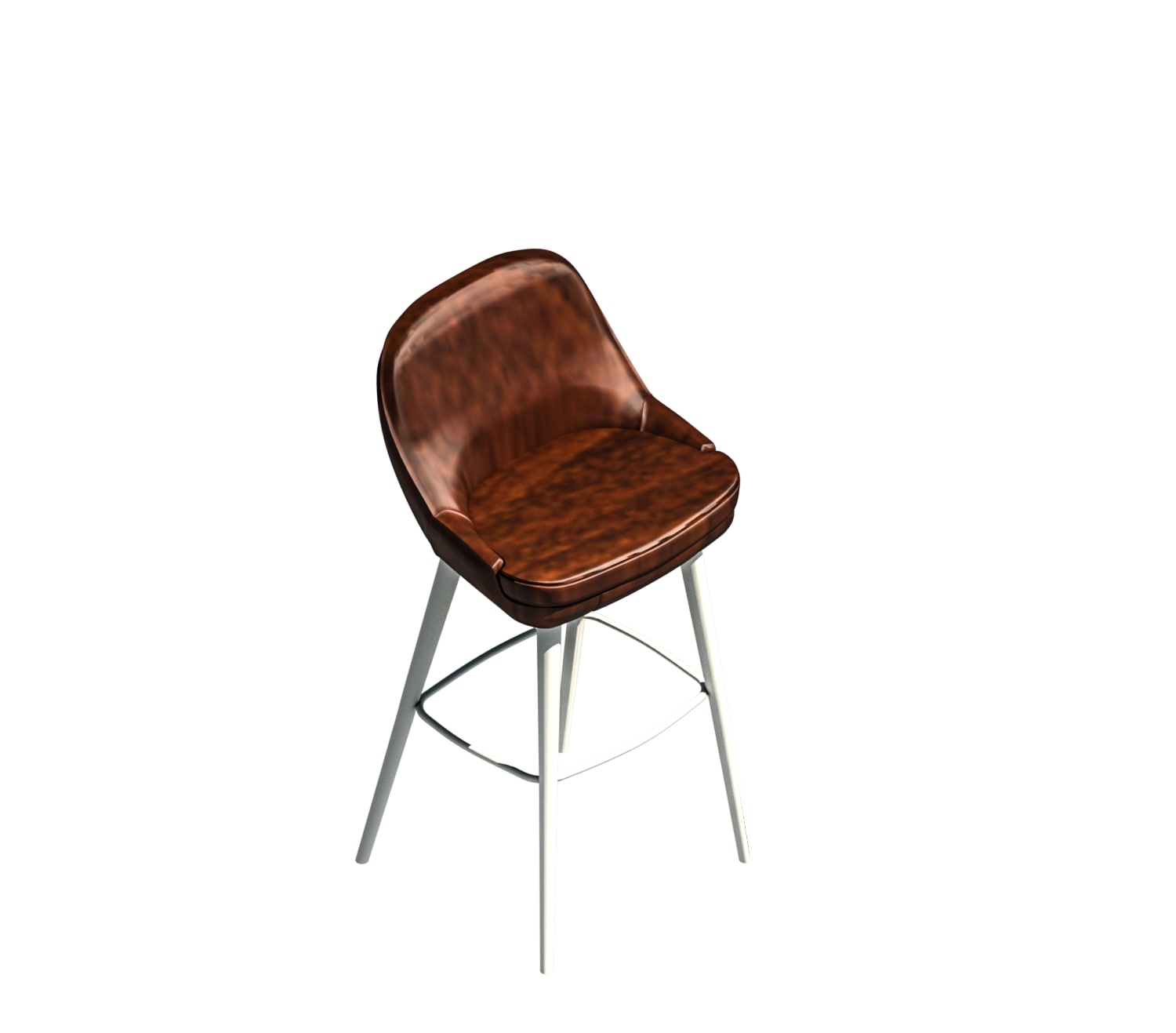 Restaurant stool model 3D Model