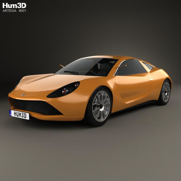 Artega Scalo Superelletra 2017 3D Model