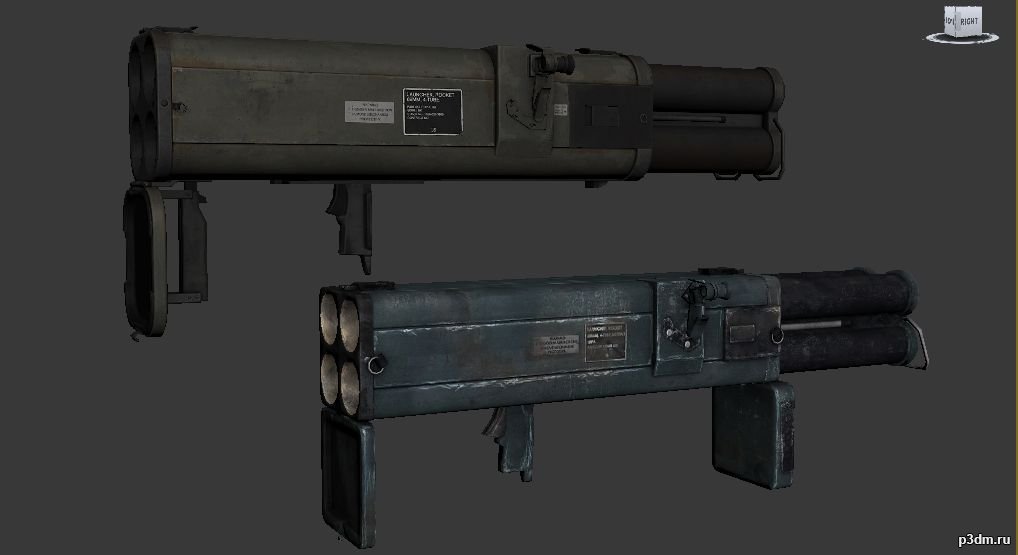 M202A1 FLASH 3D Model