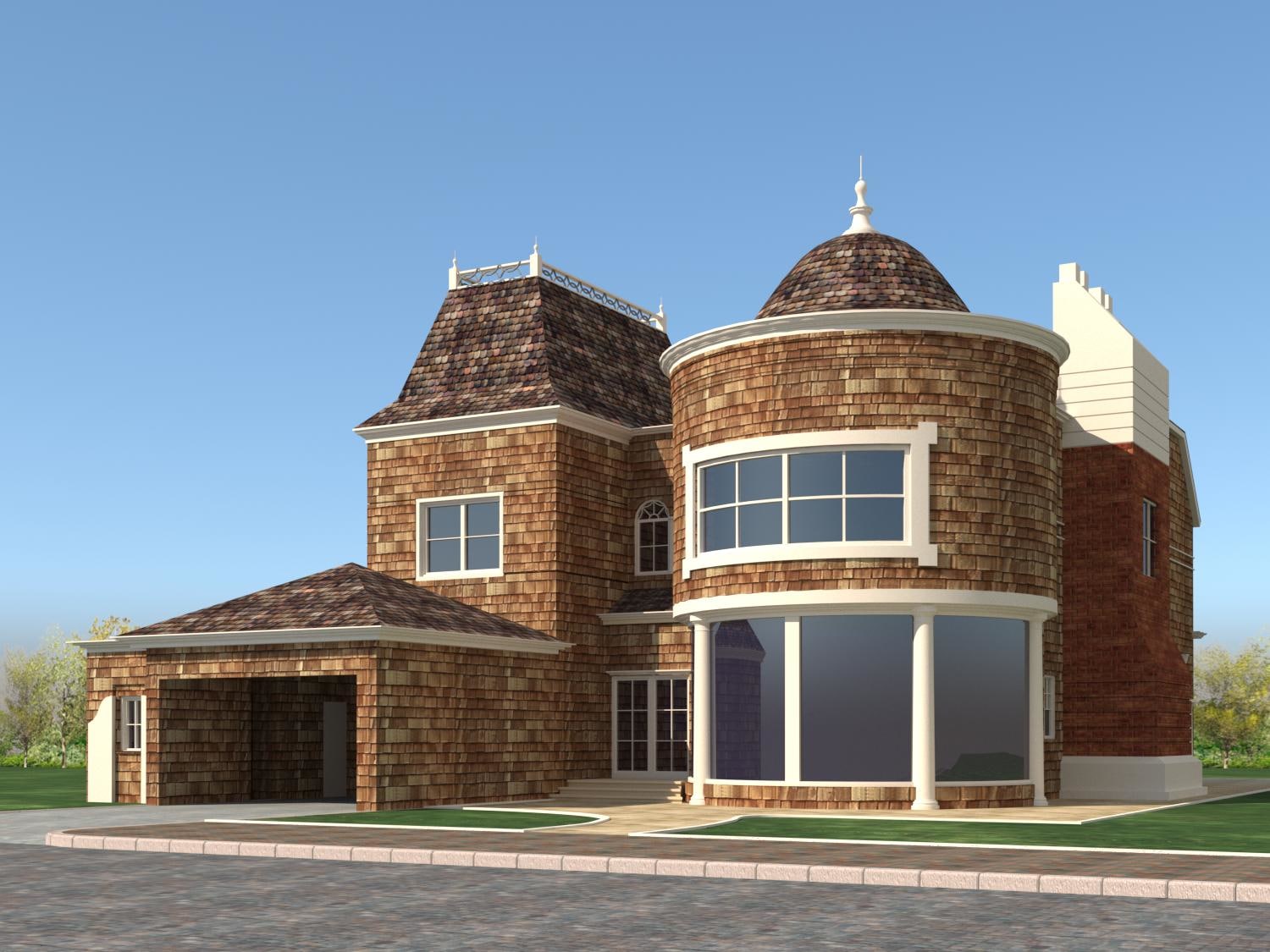 Victorian House 3D Model