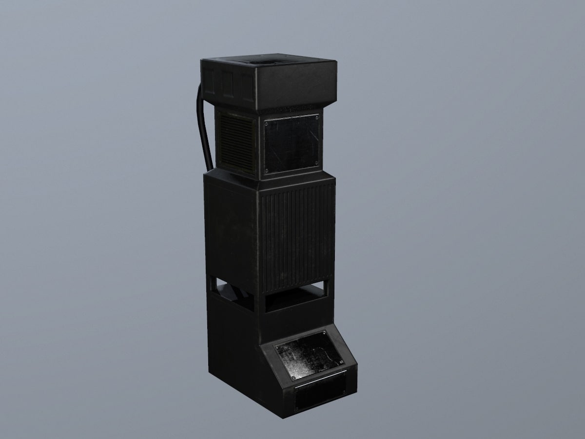 3D Sci-Fi Asset 02 3D Model