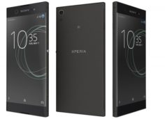 Sony Xperia XA1 Ultra Black 3D Model