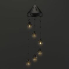 Indian Hanging Light 3D Model