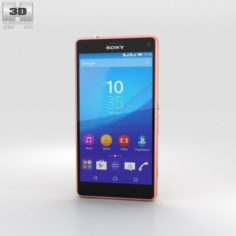Sony Xperia A4 SO-04G Pink 3D Model