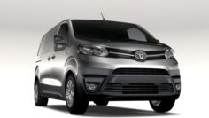 Toyota ProAce Van L2 2017 3D Model