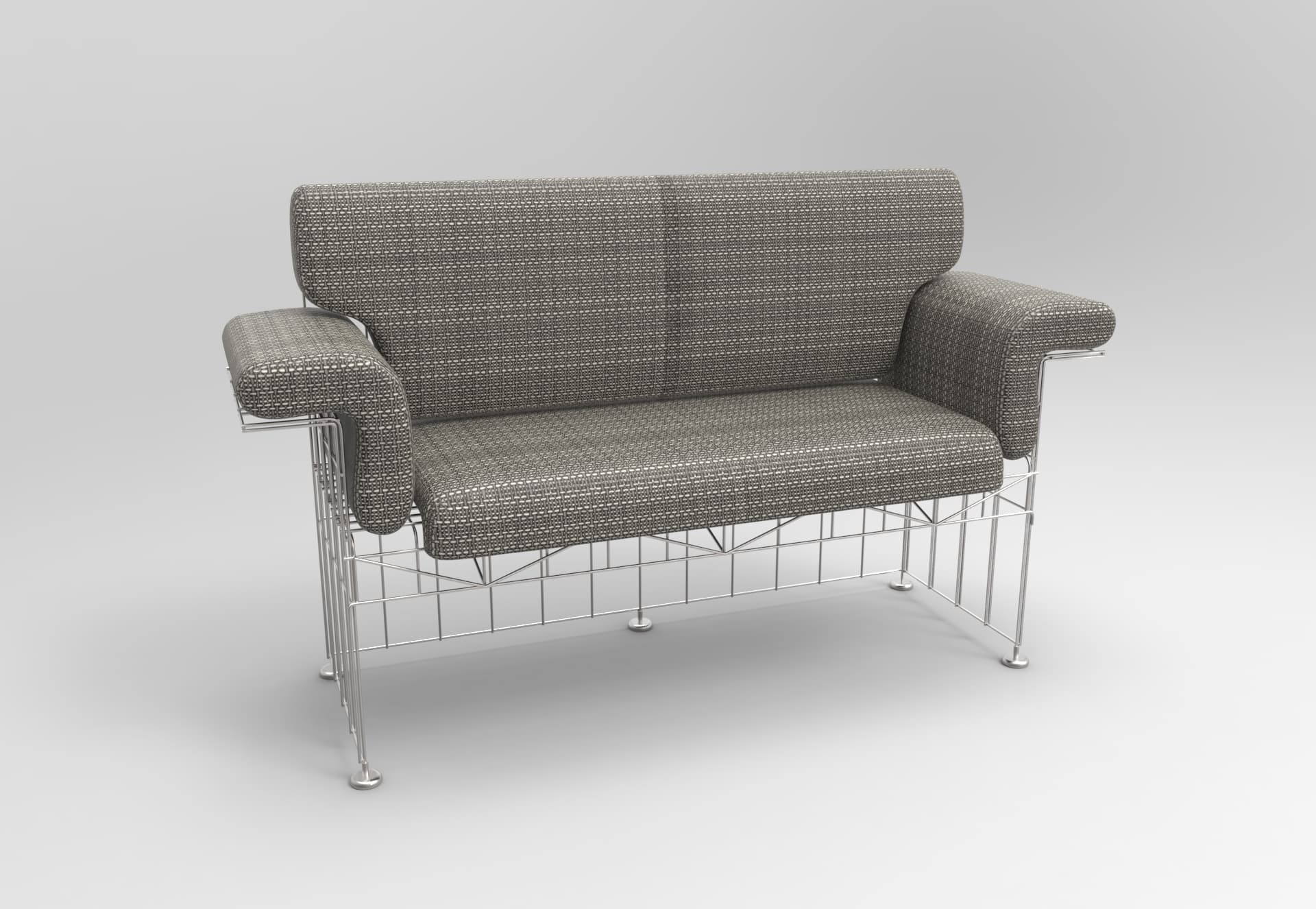 Divano Abitacolo Munari 3D Model