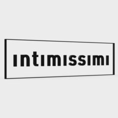 Intimissimi logo 3D Model