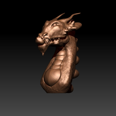 Dragon 3D Print Model